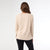 Maylee Soft Brushed V-Neck Top - Sand