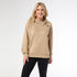 Phoenix Quilted Button Mock Neck Top