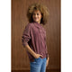 Jaydin Vintage Antique Wash Sweatshirt - Burgundy