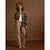Lizzi Raw Trim Pieced Flannel Top - Rust/Charcoal