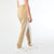 Hilarie Two-Tone Jogger Pants - Camel/Ivory