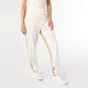 Hilarie Two-Tone Jogger Pants - Camel/Ivory