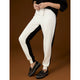 Hilarie Two-Tone Jogger Pants - Black/Ivory