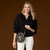 Hilarie V-Neck Top - Black