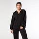 Hilarie V-Neck Top - Black