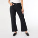 Genesis Baby Bootcut with Frayed Ankle Bottom - Black