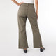 Genesis Baby Bootcut with Frayed Ankle Bottom - Olive