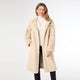 Naomi Faux Fur Coat - Tan