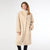 Naomi Faux Fur Coat - Tan