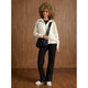 Lily Quilted Jacket with Hood - Beige
