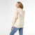 Lily Quilted Jacket with Hood - Beige