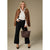 Elway Faux Leather Jacket - Brown