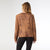Elway Faux Leather Jacket - Brown