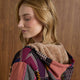 Adeline Shacket with Faux Fur Trim - Multi Print