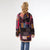 Adeline Shacket with Faux Fur Trim - Multi Print