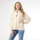 Harvey Soft Brushed Shacket - Cream