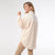 Hannah Button Front Shacket - Oatmeal