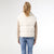 Jessica Down Filled Vest with Duo Zipper - Winter White