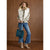 Jessica Down Filled Vest with Duo Zipper - Dusty Rose