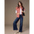 Kaitlyn Zipper Front Vest - Burnt Orange