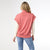 Kaitlyn Zipper Front Vest - Burnt Orange