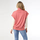 Kaitlyn Zipper Front Vest - Burnt Orange