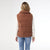 Nicky Corduroy Down Filled Vest - Brown