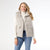 Nicky Corduroy Down Filled Vest - Grey