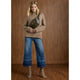 Joyce Marled Long Sleeve Mock Neck Sweater - Mushroom