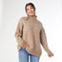 Joyce Marled Long Sleeve Mock Neck Sweater