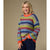 Ronado Multi Stripe Crew Neck Sweater - Multi Stripe XS - Multi Stripe