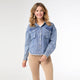 Laramie Denim Shacket - Medium Denim