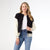 Landry Button Front Cardigan - Black