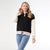 Landry Button Front Cardigan - Black