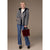 Kendrick Hooded Button Front Cardigan - Black/Winter White
