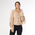 Calder Cardigan with Fringe - Oatmeal Heather