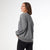 Long Sleeve Patchwork Sweatshirt - Ghost