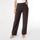 Georgie Wide Leg Bottom - Chocolate