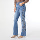 EverStretch Baby Bootcut with Side Embroidery - Medium Denim