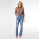 EverStretch Baby Bootcut with Side Embroidery - Medium Denim