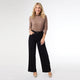 EverStretch Middle Seam Wide Leg - Black
