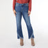 Bambu Soft Straight Ankle with Crossover Fringe Bottom