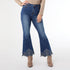 Bambu Soft Flare Ankle with Bottom Embroidery