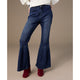 Bambu Soft Bell Flare - Indigo Dark Denim