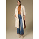 Bambu Soft Flare with Scalloped Beaded Bottom - Medium Denim