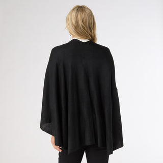 Kiara Pull Thru Wrap with Embellishment - Black