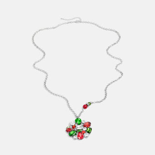 Christmas Tidings Necklace - Silver