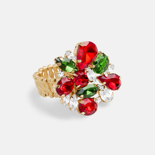 Christmas Tidings Ring - Gold