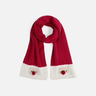 Kris Kringle Knit Scarf - Red