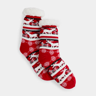 Cozy Cabin Slipper Socks
